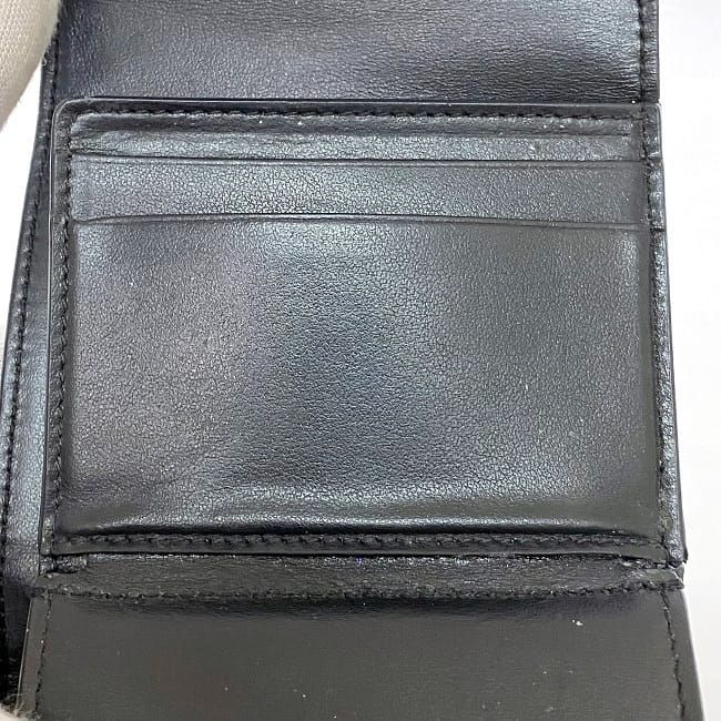 Celine Trifold Wallet Ec22834 Black