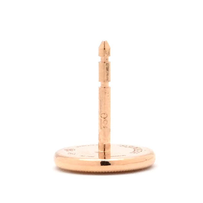 Hermes Earrings Exlibris TPM 18k Pink Gold Pink Gold Au750 Rose Gold [box