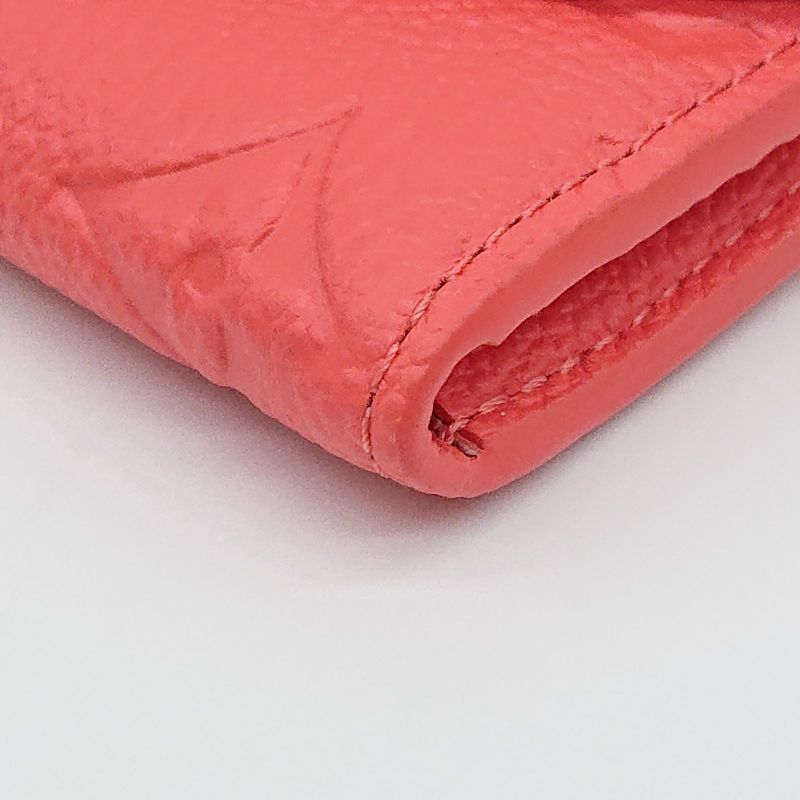 Unused Current Louis Vuitton Portmonnaie Rosalie Compact Wallet Pink IC Chip