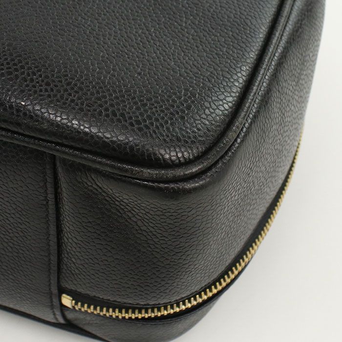 Chanel 2WAY Vanity Bag Coco Mark A07061 Shoulder Bag Caviar 4505942 Ladies