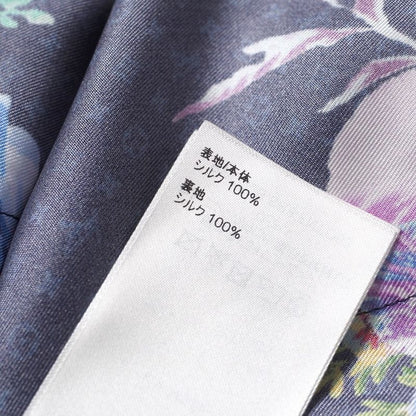 2022awLouis Vuitton Long Sleeve Shirt Size 38 All Silk Monogram Flower Print