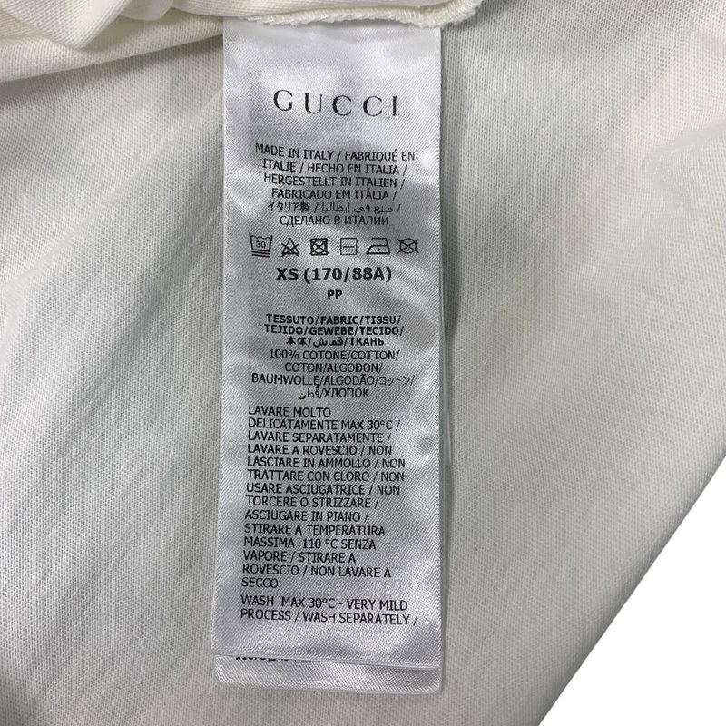2997 Gucci×adidas Cotton Jersey 548334 Xje7a XS Size Used Excellent Condition