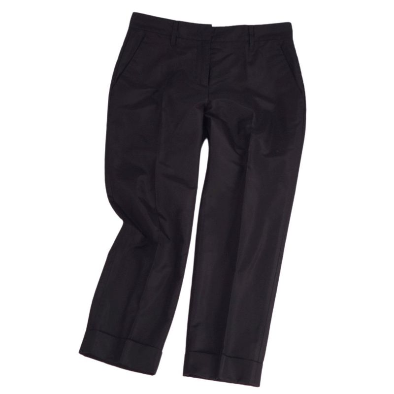 Prada Pants Long Pants Silk Bottoms Women 3