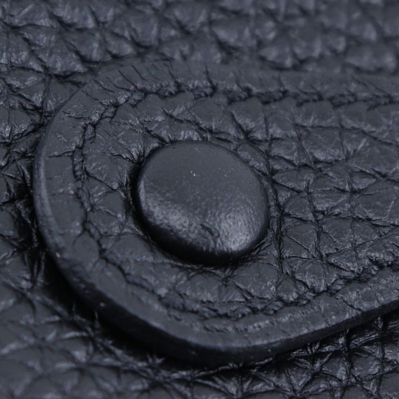 Hermes Evelyn TPM Amazon Taurillon Clemence Black/gold Hardware Y Women's