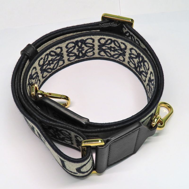 Loewe Anagram Shoulder-strap C073t87x01 Navy- Black Gdhardware Bag