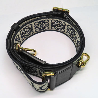 Loewe Anagram Shoulder-strap C073t87x01 Navy- Black Gdhardware Bag