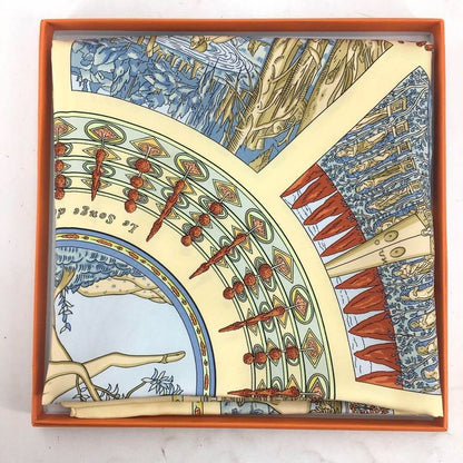 Hermes Carre 90 Scarf Silk Polyfill Dream Shawl