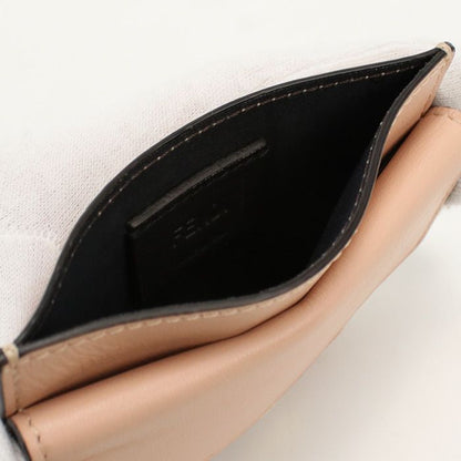 Fendi Card Case Baguette Fe86382 Card Case Leather Card Case Scuff Deuce