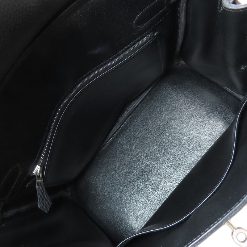 Hermes Birkin 30 Silver Hardware Handbag Togo Women