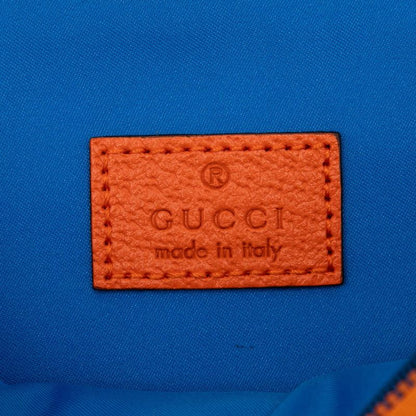 Gucci GG Nylon Belt Bag 752102 Blue Purple Orange Nylon Rubber Men's Gucci