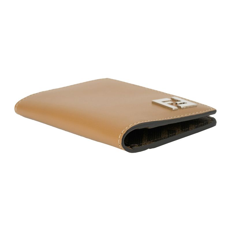 Fendi Card Case FF Square Beige