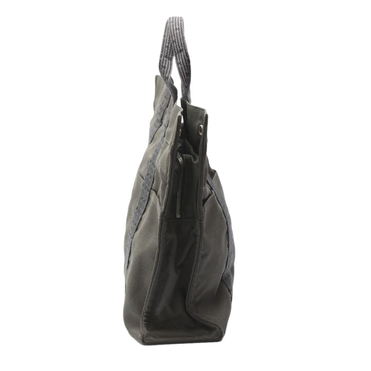Hermes Tote MM Bag Yale Line Gray