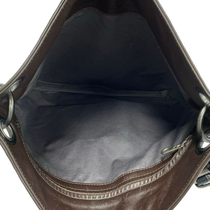 Bottega Veneta Intrecciato Leather Shoulder Bag Sacoche