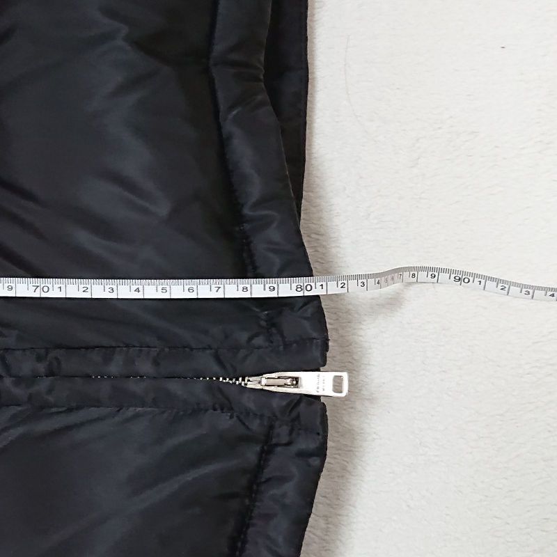 Prada Down Jacket With Wool Fur Hood 46 L Size