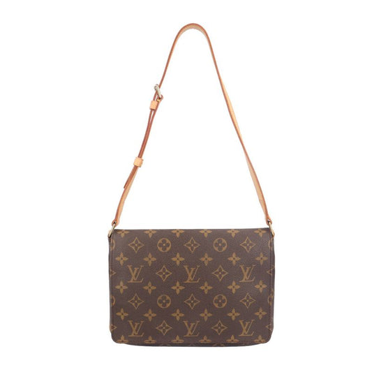 Louis Vuitton Musette Tango Short Monogram Shoulder Bag Monogram Canvas M51257