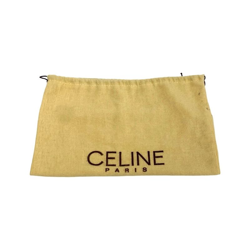 Celine Macadam Blason Pattern Triomphe Logo Hardware Leather 2-Way
