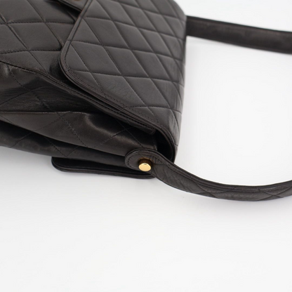 Chanel Coco Mark Shoulder Bag Matelasse Handbag