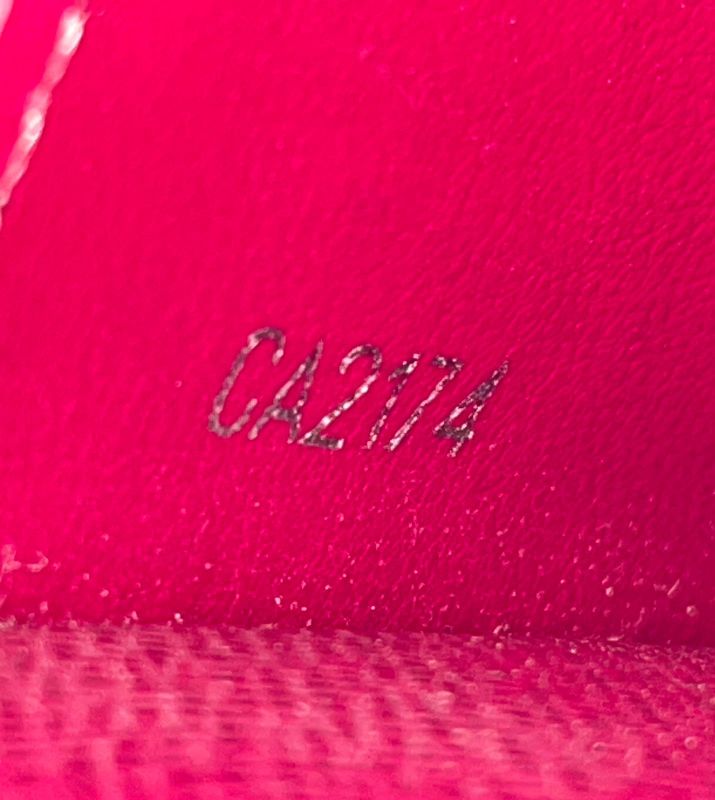 Louis Vuitton Epi Portefeuille Emilie Zipper Long Wallet M60851 Bordeaux Made