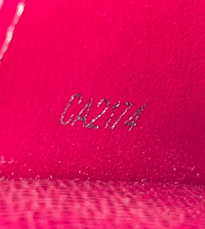 Louis Vuitton Epi Portefeuille Emilie Zipper Long Wallet M60851 Bordeaux Made