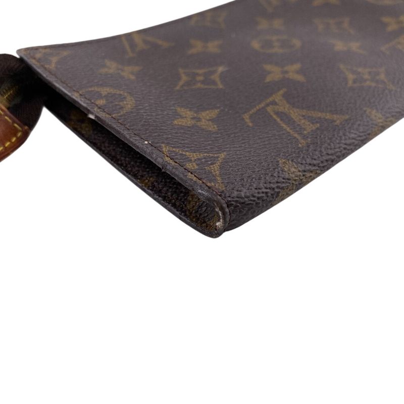 Louis Vuitton Vintage Bucket Pouch Small Bag Makeup Pouch Clutch Bag Monogram