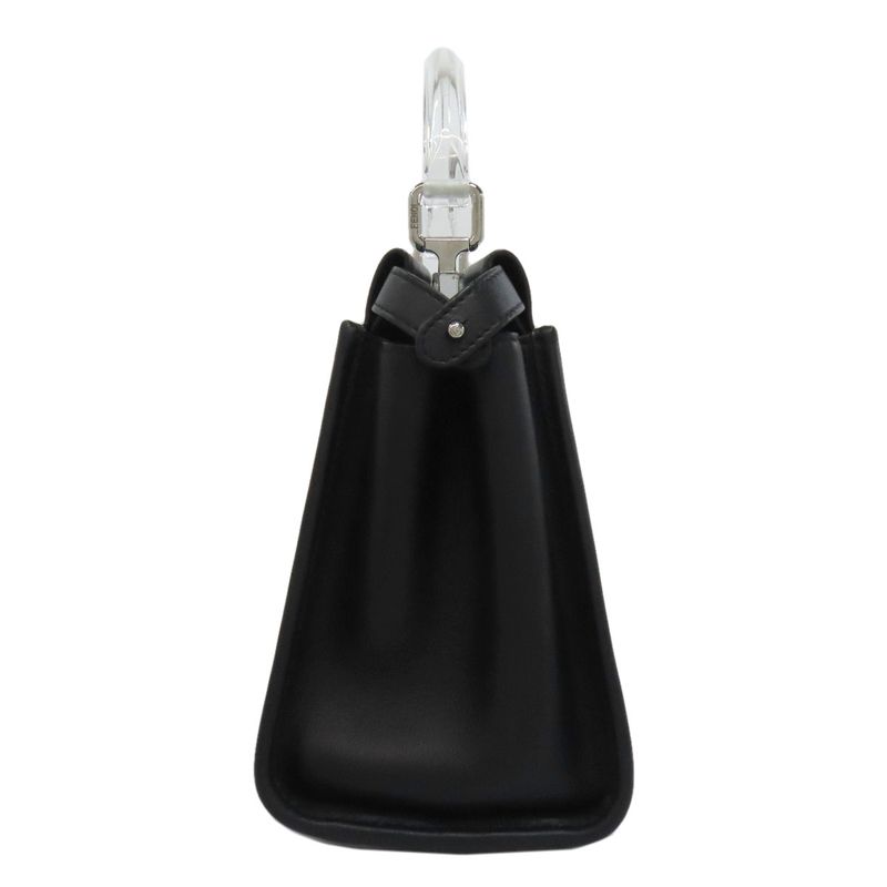 Fendi Peekaboo Mini 2-way Handbag Vinyl Calf Women