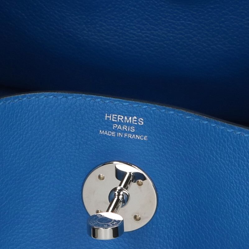 Hermes Lindy 26 C Engraved Svhardware Evercolor Shoulder Bag Women 26