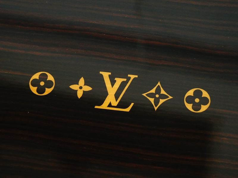 Authentic Louis Vuitton LV Coffret 75 Cigar Cigarette Case Cigar Case Wood