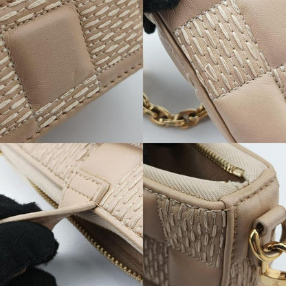 Louis Vuitton Pochette Troca Beige Damier Giant M59048 IC Chip