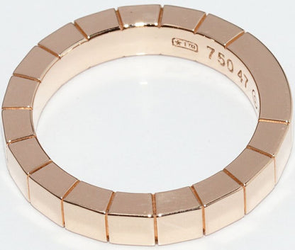 Cartier Rings 18K Pink Gold Lanier Ring Width 3mm (012in) B40483