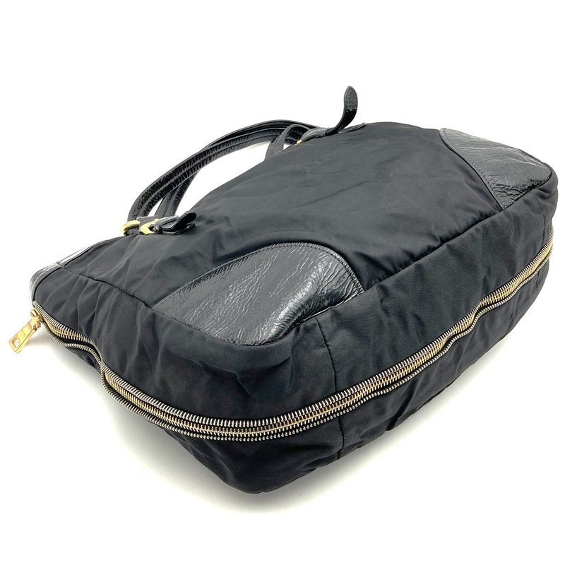 Prada Tote Bag Nylon Black