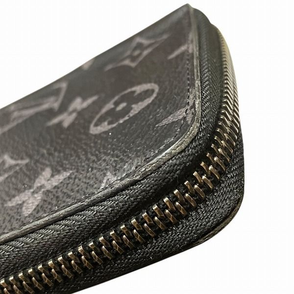 Louis Vuitton Monogram Eclipse Zippy Wallet Vertical M62295 Long Wallet For Men