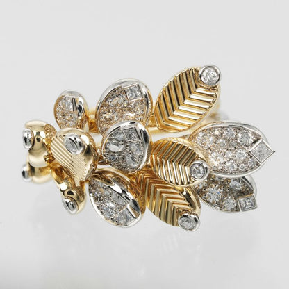 Cartier Grande Cafe H4414200 18K Yellow Gold × Pt950 Platinum × Diamonds #15