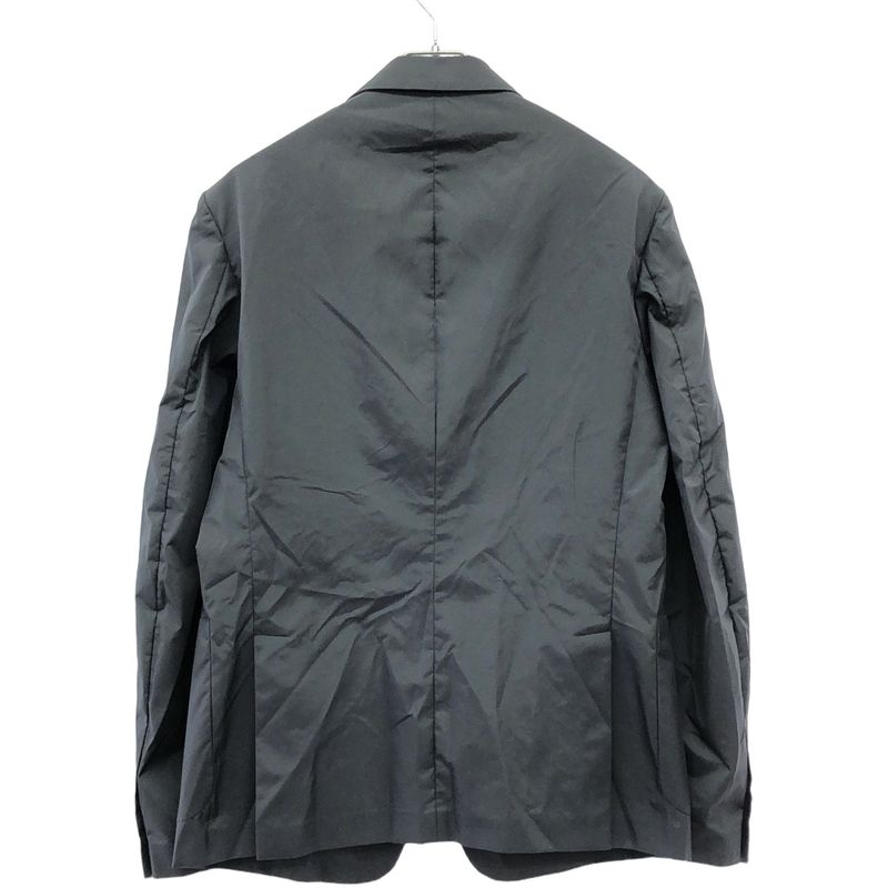 Prada Nylon 2b Tailored Jacket Sd010 Blue-Gray 48