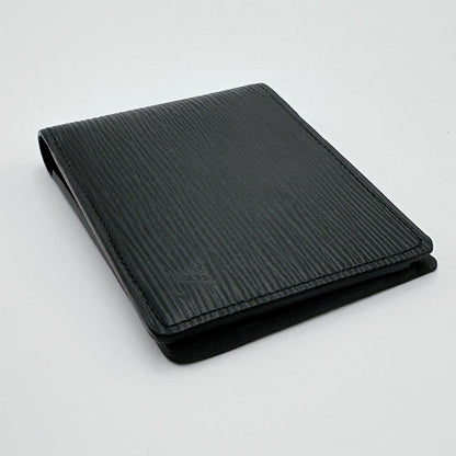 Louis Vuitton M60662 Epi Portefeuille Multiple Fold Wallet Louis Vuitton Black