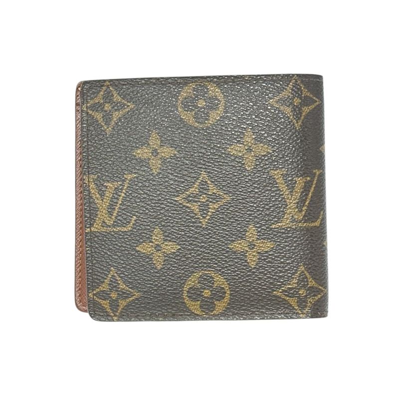Louis Vuitton M61675 Monogram Wallet Portefeuille Marco Bifold Wallet Louis