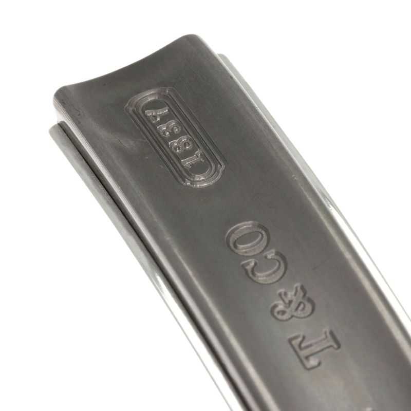 Tiffany & Co Tiffany & Co Plate Pendant Top SV Titanium Ladies