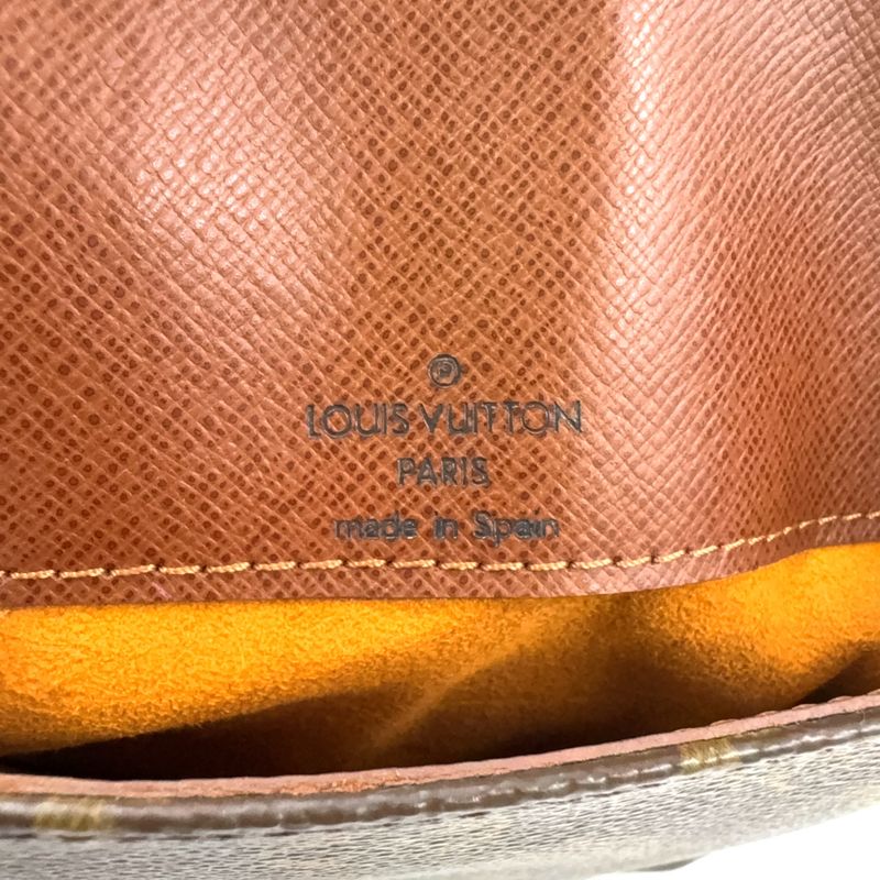 Louis Vuitton Musette Salsa Short Strap Monogram Leather × PVC Brown Shoulder