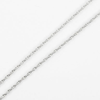 Tiffany & Co T&C Coin Silver 925 X 18K Yellow Gold Ladies 14.3g Necklace