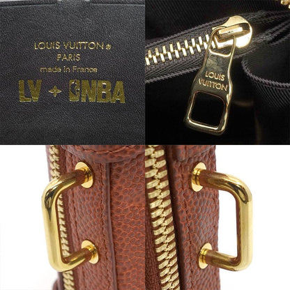 Louis Vuitton Soft Trunk LV X NBA M80549 Ball Grain Leather Brown