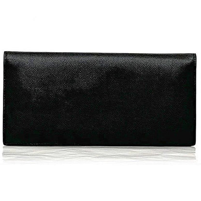 Saint Laurent Folding Long Wallet Black Tgn
