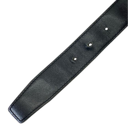 Hermes Belt Constance Accessory Small Item Reversible Leather Black [size 80]
