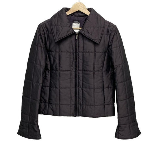 Chanel Coat Size 38 M Women - P15991 Purple Long Sleeves / Quilted / Zip Up /