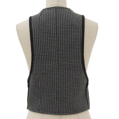 Louis Vuitton 2020ss Wool Check Vest With Gold Coin Charm 34 Women