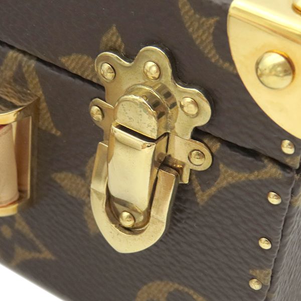 Louis Vuitton Small Jewelry Box Monogram Canvas Monogram X Multicolor Gold