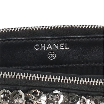 Chanel Sequined Mini Shoulder Bag Women