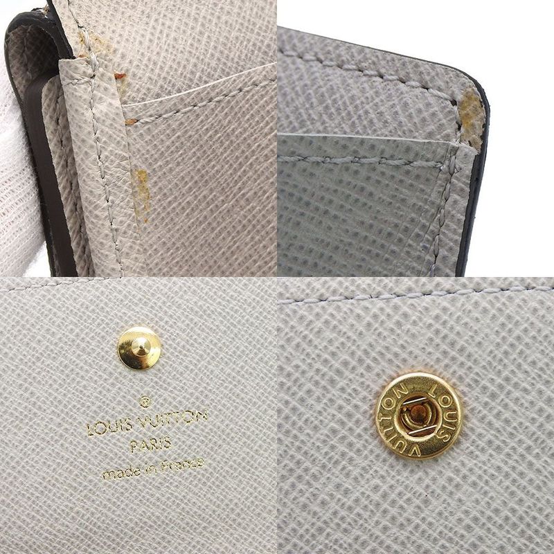 Louis Vuitton Compact Wallet W Hook Porte Monet Biécarte Cles Di M95396