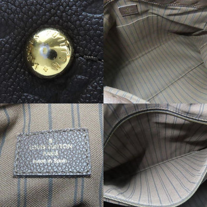 Louis Vuitton Shoulder Bag Artsy MM M94171 Monogram Empreinte Dark Brown Gold