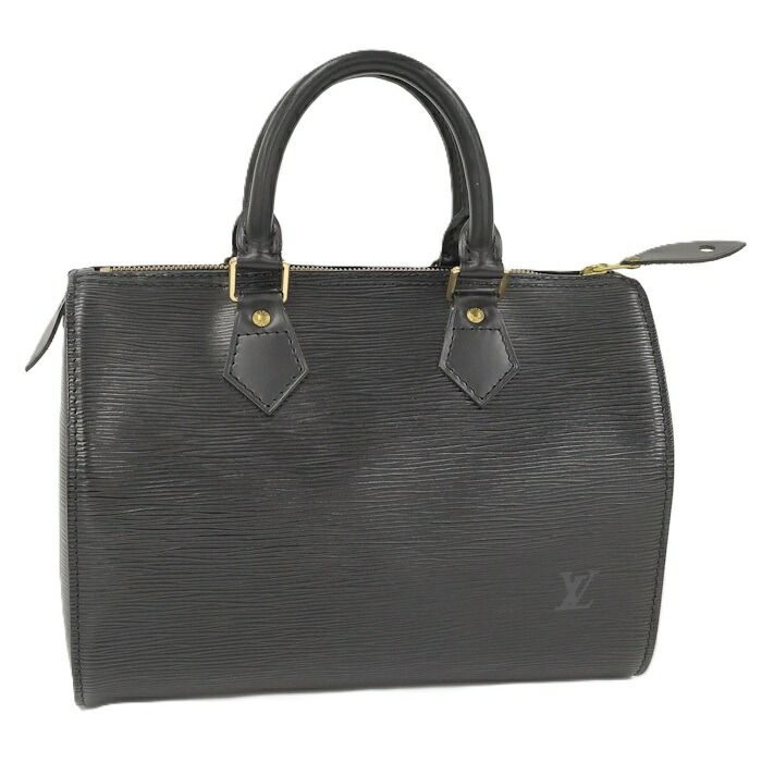 Louis Vuitton Speedy 25 Handbag Epi Noir Black M59032