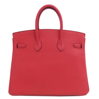 Hermes Birkin 25 Rose Jaipur Silver Hardware Handbag Taurillon Women