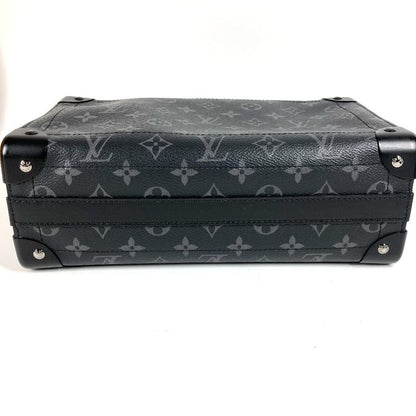Louis Vuitton Shoulder Bag Soul Trunk EW M11744 Monogram Eclipse Canvas Black